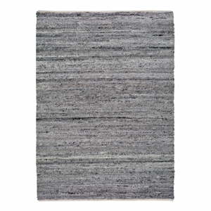 Cinder sötétszürke szőnyeg újrahasznosított műanyagból, 80 x 150 cm - Universal