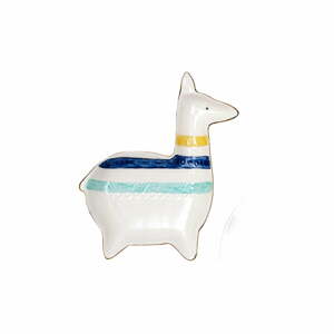 Nomad Llama porcelán ékszertartó tálca, hosszúság 16,5 cm - Ladelle