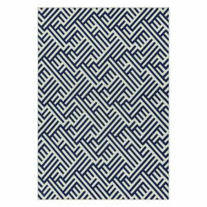 Antibes kék-fehér szőnyeg, 80 x 150 cm - Asiatic Carpets