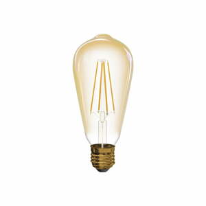 Vintage Warm White LED izzó, ST64, 4W E27 - EMOS