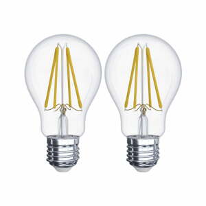 Filament Warm White 2 db LED izzó, A60++, 6W E27 - EMOS