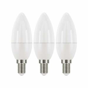 Classic Candle Warm White 3 db LED izzó, WW, 5W E14 - EMOS