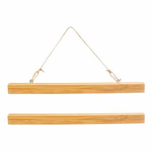 Bamboo mágneses plakátkeret bambuszból, szélesség 30 cm - Sass & Belle