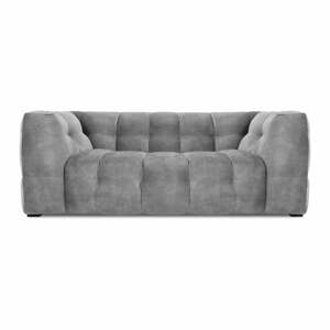 Vesta szürke bársonykanapé, 208 cm - Windsor & Co Sofas