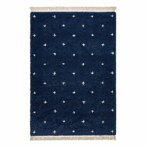Boho Dots matrózkék szőnyeg, 160 x 220 cm - Think Rugs