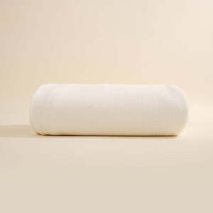 Hasir fehér pamut ágytakaró, 160 x 220 cm - Buldan's
