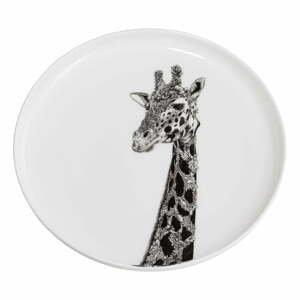 Marini Ferlazzo Giraffe fehér porcelán tányér, ø 20 cm - Maxwell & Williams