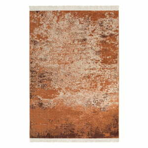 Narancssárga szőnyeg újrahasznosított pamuttal, 200 x 290 cm - Nouristan