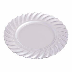 Ezüstszínű szervírozó tányér ø 33 cm - Casa Selección