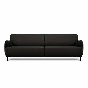 Neso fekete bőr kanapé, 235 x 90 cm - Windsor & Co Sofas