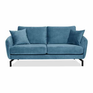 Magic kék bársony kanapé 190 cm - Scandic