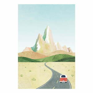 Poszter 30x40 cm Patagonia - Travelposter