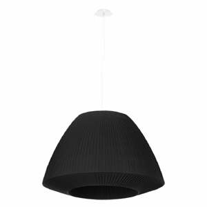 Fekete függőlámpa üveg búrával ø 60 cm Soprano - Nice Lamps