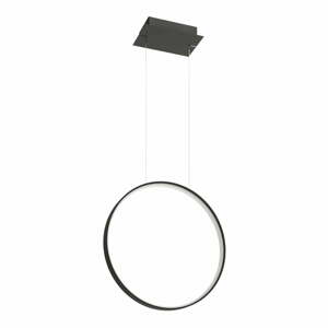 Fekete függőlámpa LED 55x16 cm Tim - Nice Lamps