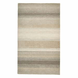 Barna-bézs gyapjú szőnyeg 170x120 cm Elements - Think Rugs
