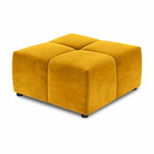 Sárga bársony moduláris kanapé Rome Velvet - Cosmopolitan Design