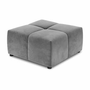 Szürke bársony moduláris kanapé Rome Velvet - Cosmopolitan Design