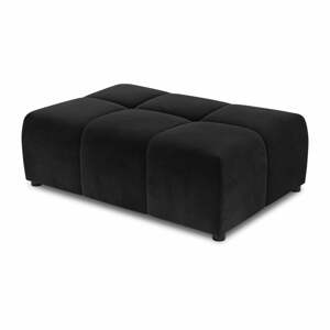 Fekete bársony moduláris kanapé Rome Velvet - Cosmopolitan Design