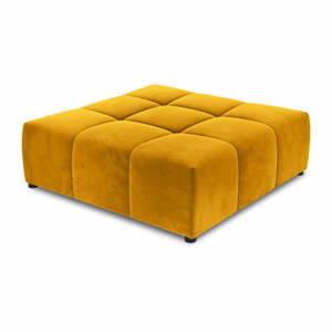 Sárga bársony moduláris kanapé Rome Velvet - Cosmopolitan Design