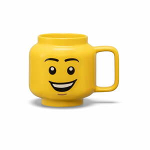 Sárga kerámia gyerek bögre 530 ml Head – LEGO®