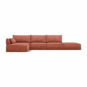 Piros sarokkanapé (bal oldali) Vanda – Mazzini Sofas