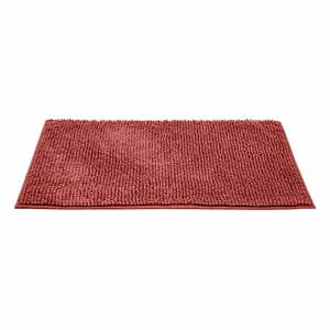 Piros textil fürdőszobai kilépő 50x80 cm Chenille – Allstar