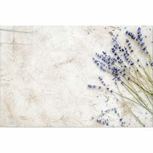 Üveg kép 100x70 cm Lavender – Wallity