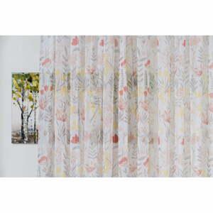 Fehér átlátszó függöny 500x260 cm Corsa – Mendola Fabrics