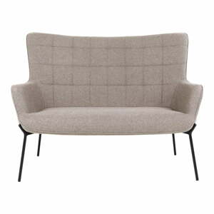 Bézs kanapé 128 cm Glasgow – House Nordic