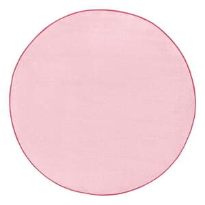 Világos rózsaszín szőnyeg, Ø 133 cm - Hanse Home