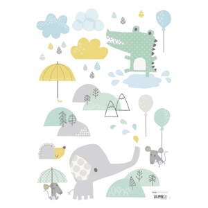 Matrica lap 30x42 cm Smile It'S Raining – Lilipinso