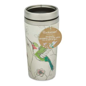 Zöld-szürke utazóbögre 500 ml Hummingbirds – Cooksmart ®
