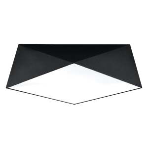 Fekete mennyezeti lámpa 45x45 cm Koma – Nice Lamps