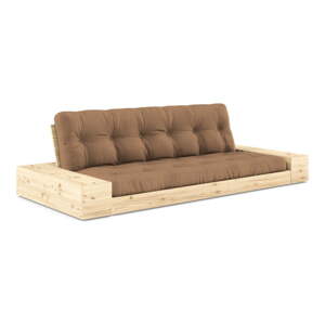 Barna kinyitható kanapé 244 cm Base – Karup Design