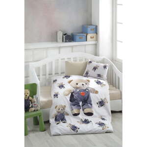 Pamut gyerek ágyneműhuzat babaágyhoz lepedővel-négyrészes 100x150 cm – Mila Home