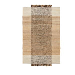 Bézs kétoldalas-kézi szövésű juta szőnyeg 160x230 cm Sully – Kave Home