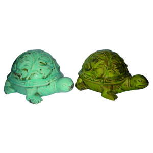 Szobrocskák 2 darabos készletben (magasság 12,5 cm) Turtle - Deco Pleasure