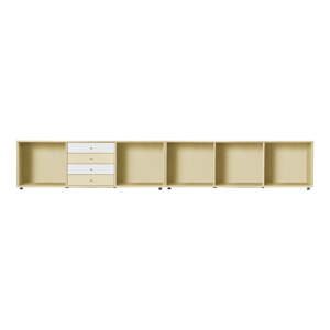 Világossárga alacsony komód 267x61 cm Mistral – Hammel Furniture