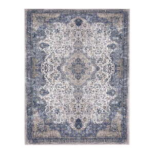 Kék-krémszínű mosható pamut szőnyeg 80x150 cm Oriental – Conceptum Hypnose