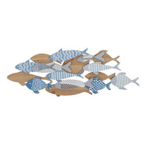 Fém fali dekoráció 91x33,5 cm Fish – Mauro Ferretti