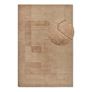 Bézs kézi szövésű gyapjú szőnyeg 120x170 cm Charlotte – Villeroy&Boch