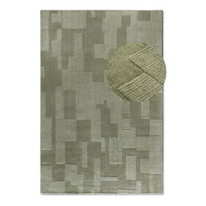 Zöld kézi szövésű gyapjú szőnyeg 160x230 cm Wilhelmine – Villeroy&Boch