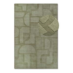 Zöld kézi szövésű gyapjú szőnyeg 190x280 cm Alexis – Villeroy&Boch