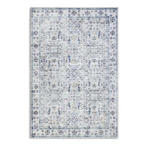 Világoskék szőnyeg 120x160 cm Saveh Cream Blue – Elle Decoration