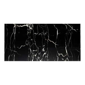 Öntapadós panel szett falra 6 db-os 60x30 cm Nero Marquina – SP TREND