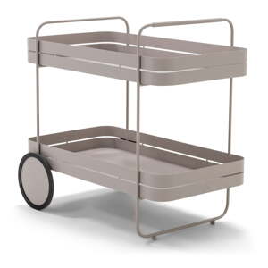 Fém gurulós zsúrkocsi 74x42 cm Gin & Trolley – Spinder Design