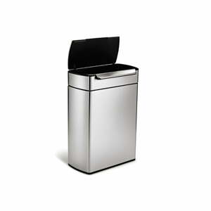 Acél szelektív szemetes 48 l Dual - simplehuman