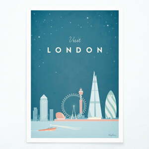 Poszter London, 50x70 cm - Travelposter