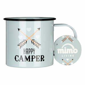 Happy Camper zománcozott bögre, 350 ml - Premier Housewares